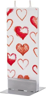 Κερί Flatyz- Hearts D19004