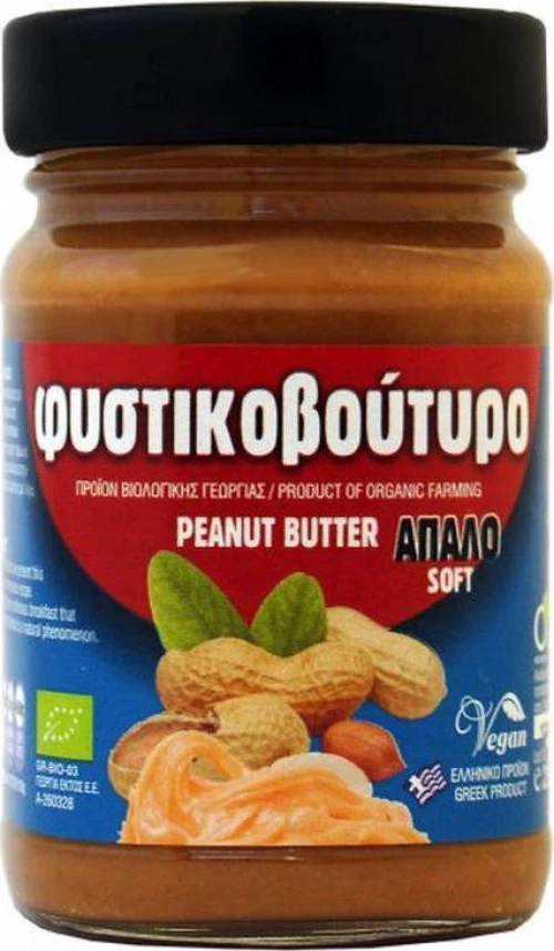 Όλα Bio Φυστικοβούτυρο Απαλό 500gr