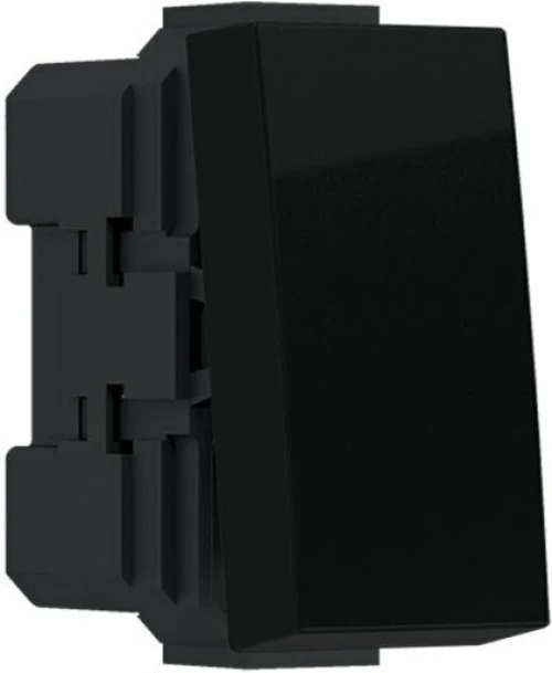 Elektromaterial Modys Διακόπτης Απλός 10Ax 1Σ 1P Μαύρο Ματ - 10101312301