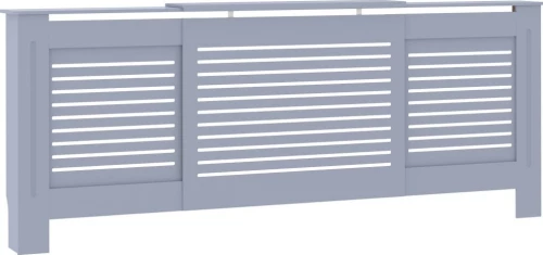 Κάλυμμα Καλοριφέρ Γκρι 205 εκ. από MDF