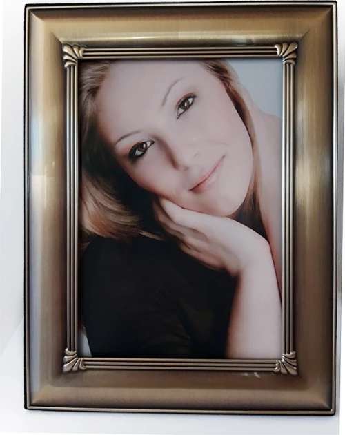 Karvounis Κορνίζα Μεταλλική 10x15cm