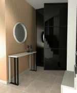 Liberta Sonoma Καθρέπτης Τοίχου με Ξύλινο Πλαίσιο 70x70cm