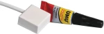 Ανιχνευτής θραύσης ΚρυστάλλωνABUS potential-free glass break detector with adhesive FU7301W