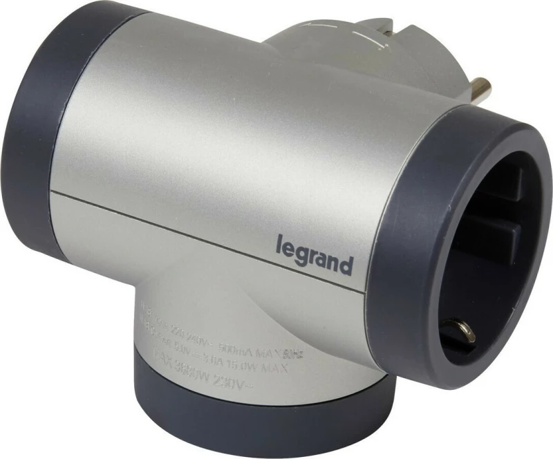 Legrand Αντάπτορας 2 Θέσεων με USB
