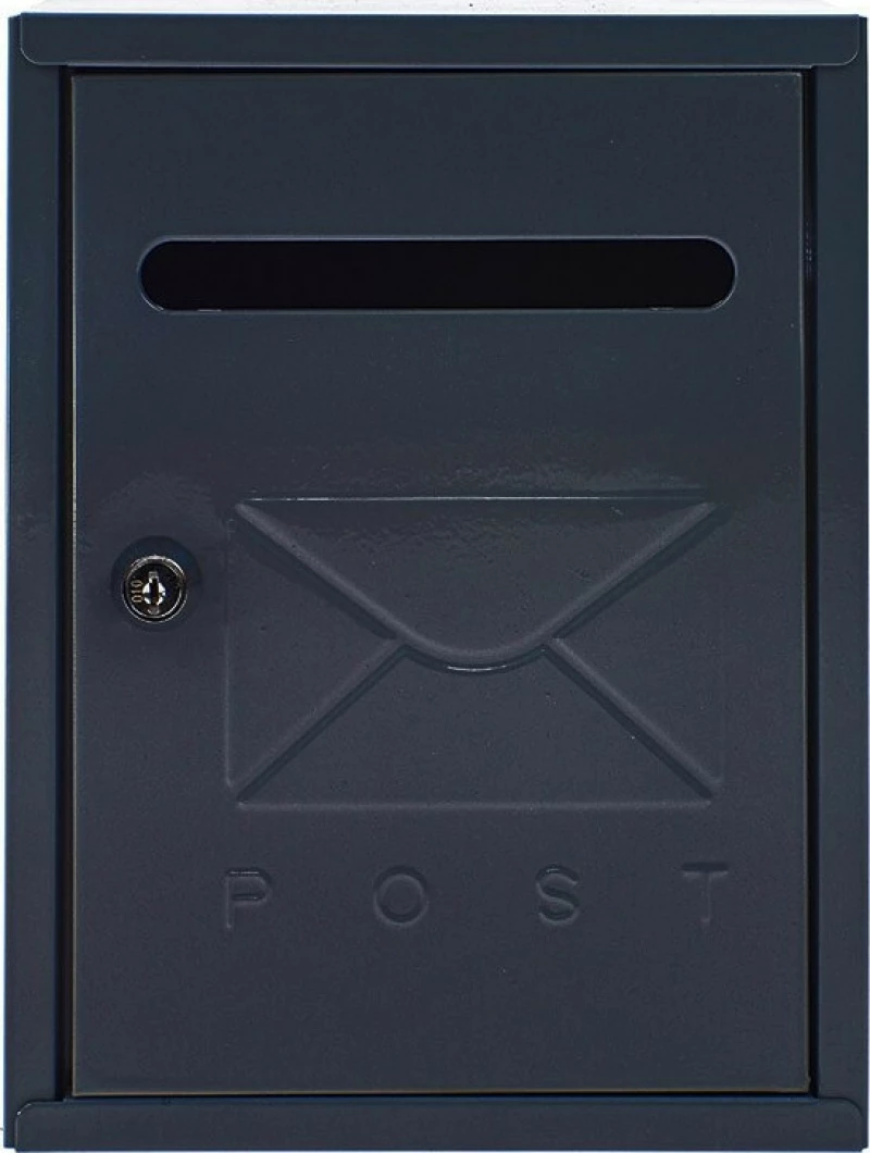 Next Deco Γραμματοκιβώτιο Μεταλλικό Μαύρο 20x7.5x26cm