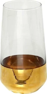 Espiel Ποτήρι Allegra Χρυσό Γυάλινο 470ml 6τμχ
