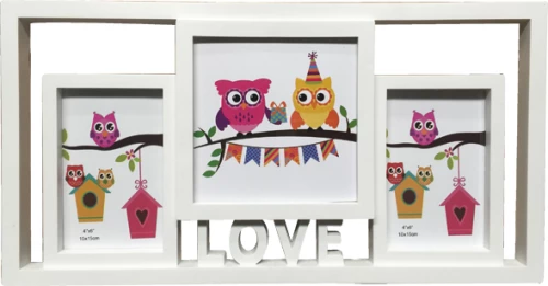 Πολυκορνίζα Ξύλινη 3 Θέσεων