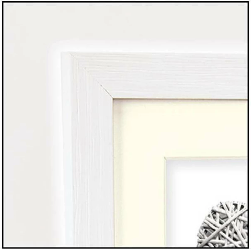 Zep Regent 4 Passepartout 13X18 Wood Frame White V32574