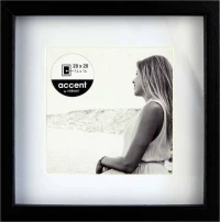 Nielsen Aura black 20x20 Wood incl. Passepartout 1115000