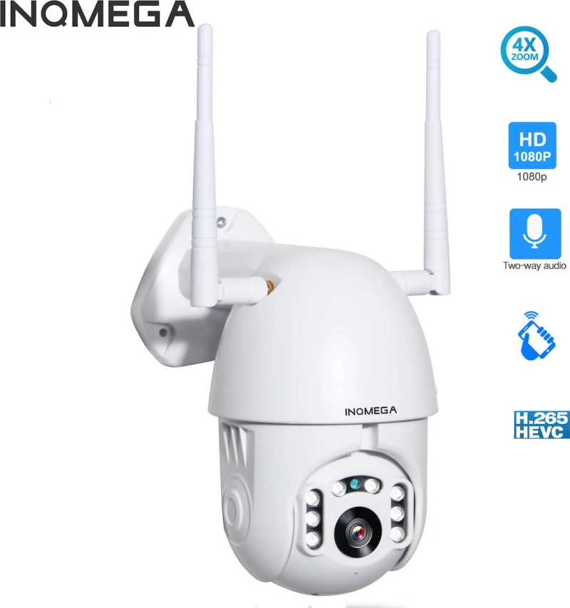 Inqmega IP Wi-Fi Κάμερα 1080p Αδιάβροχη IL-391-2M-380