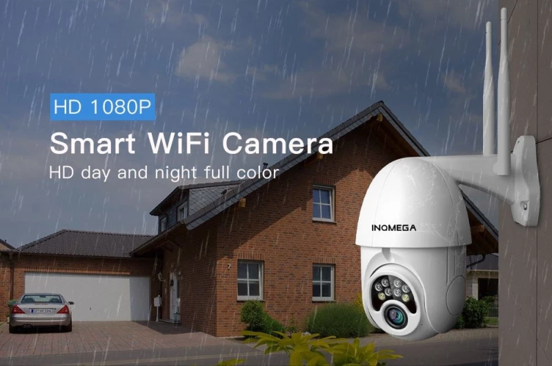 Inqmega IP Wi-Fi Κάμερα 1080p Αδιάβροχη IL-391-2M-380