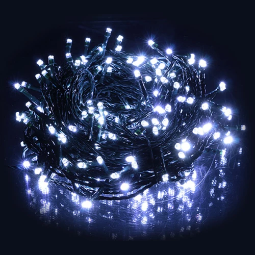 140 Λαμπάκια LED Λευκά με Προγράμματα, Σειρά, Ρεύματος 10m 93-2570 XMASfest