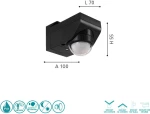 Eglo Detect Me 4 97467 Μαύρο