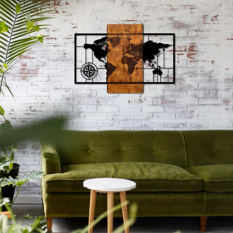 HomeMarkt Διακοσμητικό Τοίχου 85x85cm