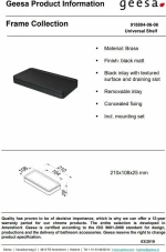 Geesa Frame Black Matt 8804-400
