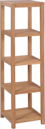 Ραφιέρα Μπάνιου 4 Επιπέδων Teak vidaXL