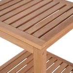 Ραφιέρα Μπάνιου 4 Επιπέδων Teak vidaXL