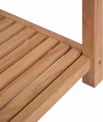 Ραφιέρα Μπάνιου 4 Επιπέδων Teak vidaXL
