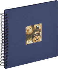 Walther Fun blue Spiral 26x25 40 black Pages SA108L