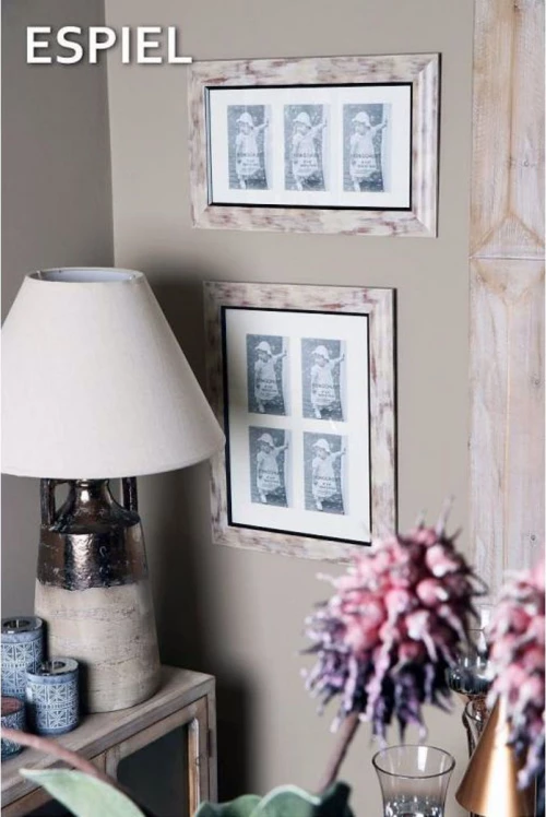 Espiel Πολυκορνίζα Ξύλινη 3 Θέσεων 48.5x28.5cm