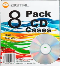 iDIGITAL Λεπτές Θήκες για CD (8τμχ)