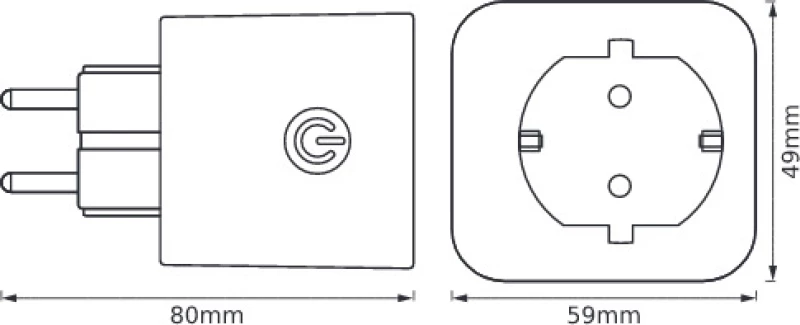 Πρίζα σούκο Smart WiFi LEDVANCE