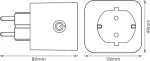 Πρίζα σούκο Smart WiFi LEDVANCE