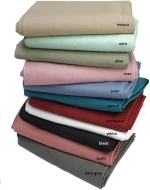 Melinen Σετ Σεντόνια Υπέρδιπλα με Λάστιχο 160x200x32 Urban Dark Grey
