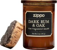 Zippo Black Rum & Oak 11.4x7cm