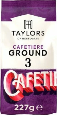 Taylors of Harrogate Espresso Cafetiere Ground 3 227gr