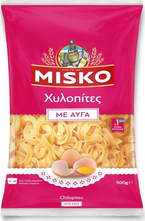Misko Χυλοπίτες με Αυγά 500gr