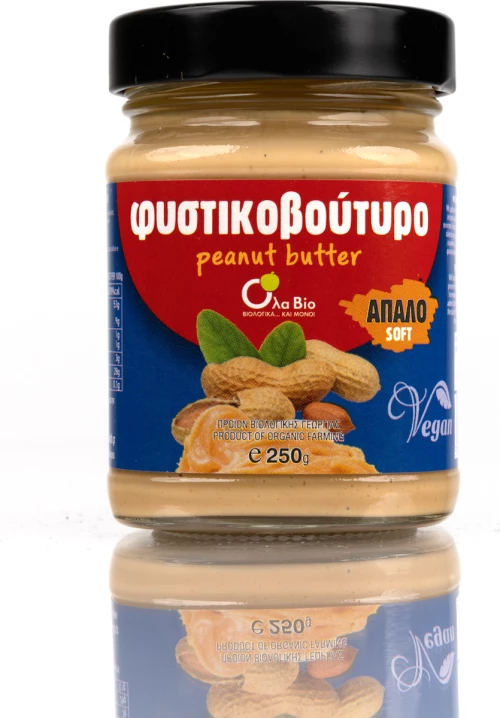 Όλα Bio Φυστικοβούτυρο Απαλό 250gr