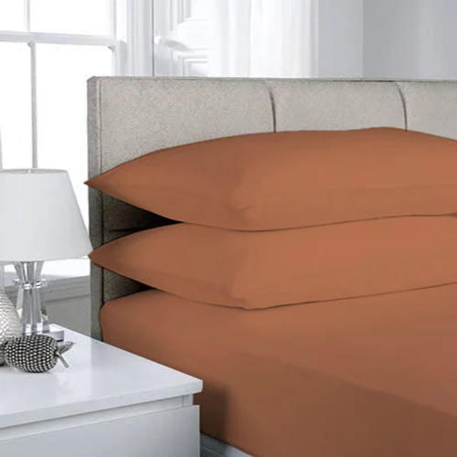 Le Blanc Σεντόνι Υπέρδιπλο 250x270 Premium Line Ροδακινί