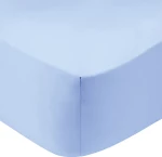 Sunshine Σεντόνι Μονό με Λάστιχο 100x200x30 Cotton Feelings 103 Light Blue