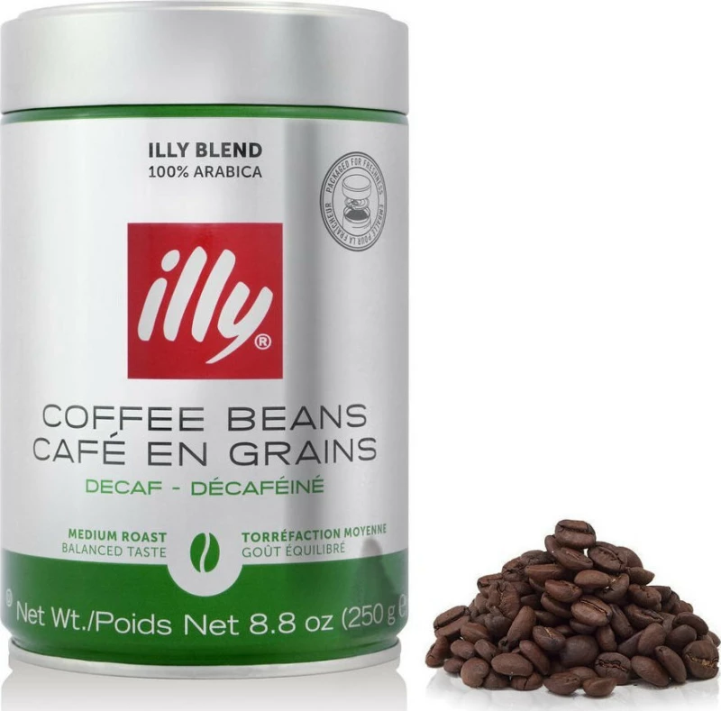 Illy Espresso Decaffeinato 250gr σε Κόκκους