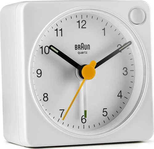 Braun Επιτραπέζιο Ρολόι με Ξυπνητήρι BC02XW