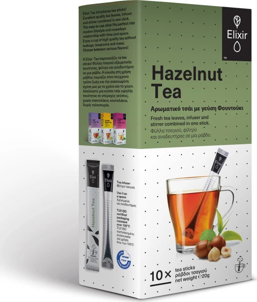 Elixir Hazelnut Tea 10 Φακελάκια