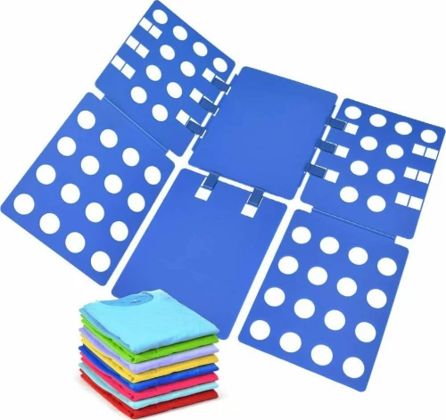 Σύστημα Διπλώματος Ρούχων - Clothes Folder Μπλε