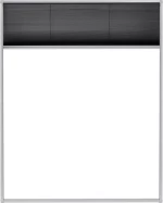 vidaXL Σίτα Παραθύρου Πλισέ 80x110cm 142611