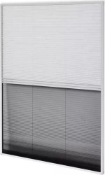 vidaXL Σίτα Παραθύρου Πλισέ 80x100cm 142616