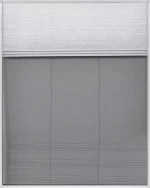 vidaXL Σίτα Παραθύρου Πλισέ 80x100cm 142616