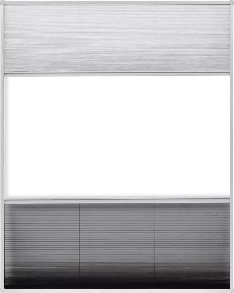 vidaXL Σίτα Παραθύρου Πλισέ 80x100cm 142616