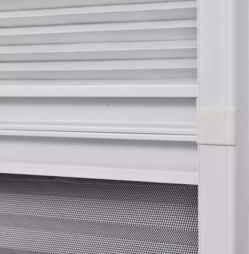 vidaXL Σίτα Παραθύρου Πλισέ 80x100cm 142616