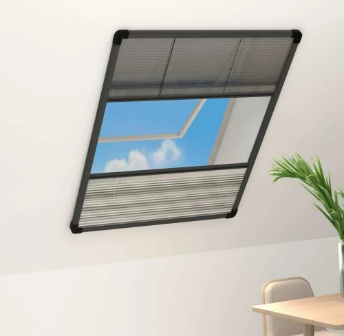 vidaXL Σίτα Παραθύρου Πλισέ 60x80cm 148682