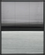 vidaXL Σίτα Παραθύρου Πλισέ 60x80cm 148682