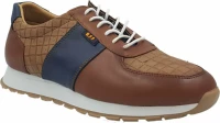 Ανδρικά Leder Casual - E1 - Ταμπά/Μπλέ