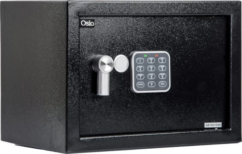Osio OSB-2535BL Χρηματοκιβώτιο με ηλεκτρονική κλειδαριά 35 x 25 x 25 cm
