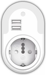 El130101 | Led Night Light Sensor+2Xusb 5V 2.1A+Σούκο|0.5W|3000K|12Lm|Enjoysimplicity El130101