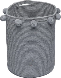 Palamaiki Διακοσμητικό Καλάθι Fountain Grey 30x40cm