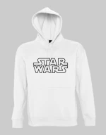 Star Wars logo Hoodie - WHITE